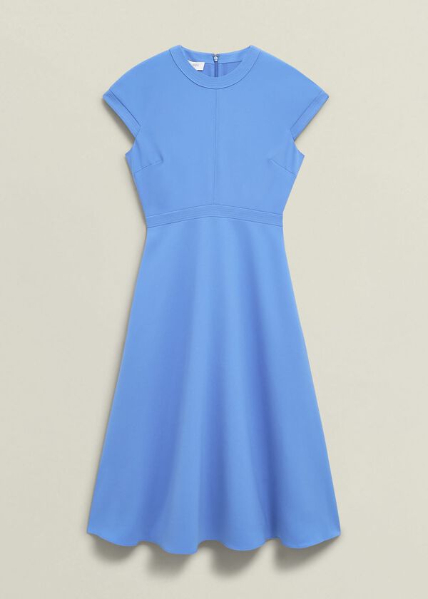 Hobbs Hallie Dress Hydrangea Blue