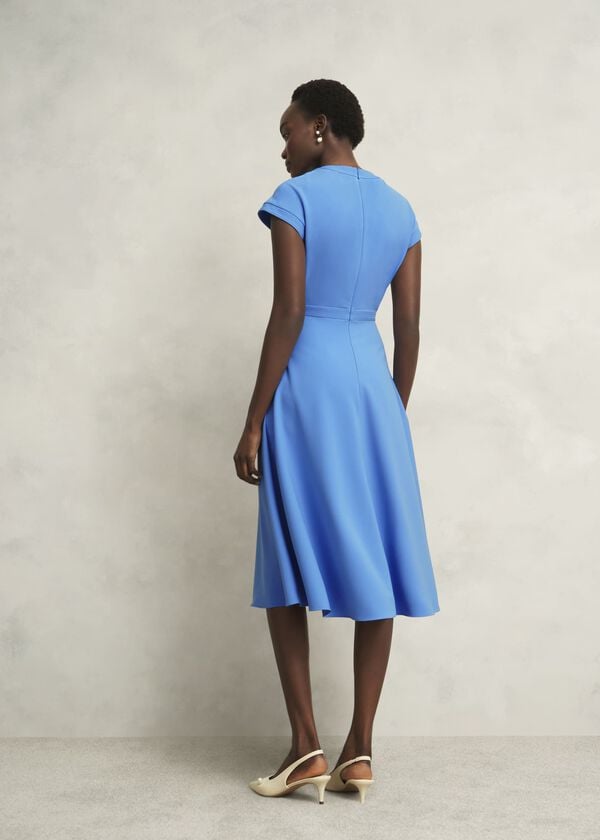 Hobbs Hallie Dress Hydrangea Blue