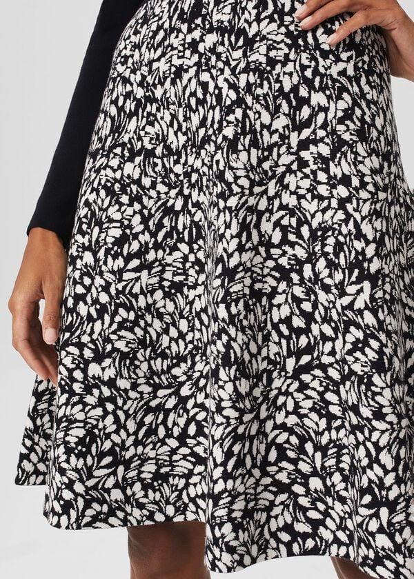 Hobbs Hallie Knitted Dress Navy