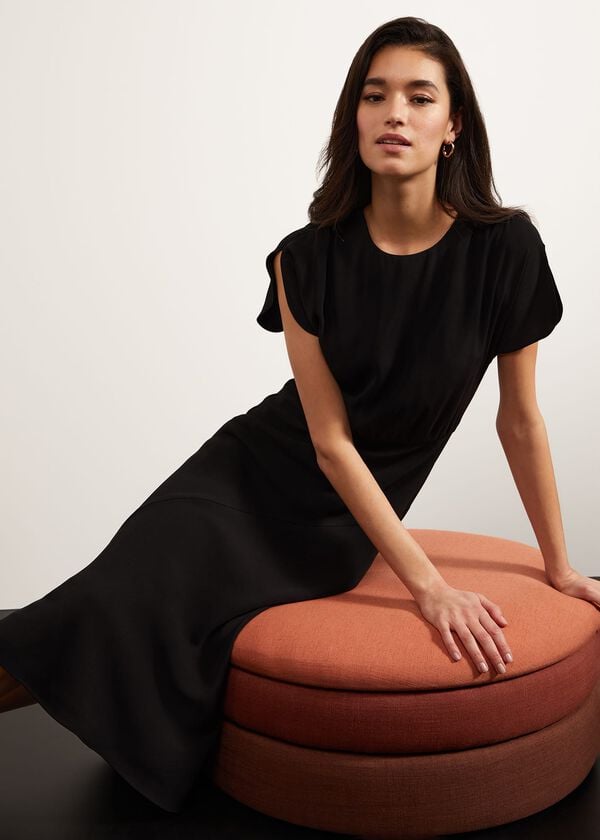 Hobbs Hampton Dress Black