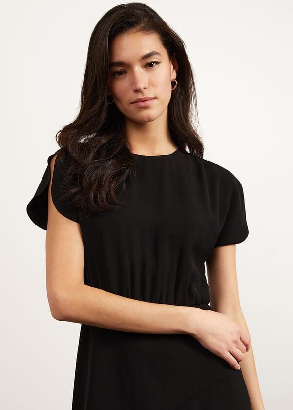Hobbs Hampton Dress Black