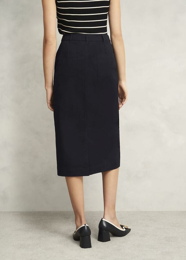 Hobbs Hana Skirt Hobbs Navy
