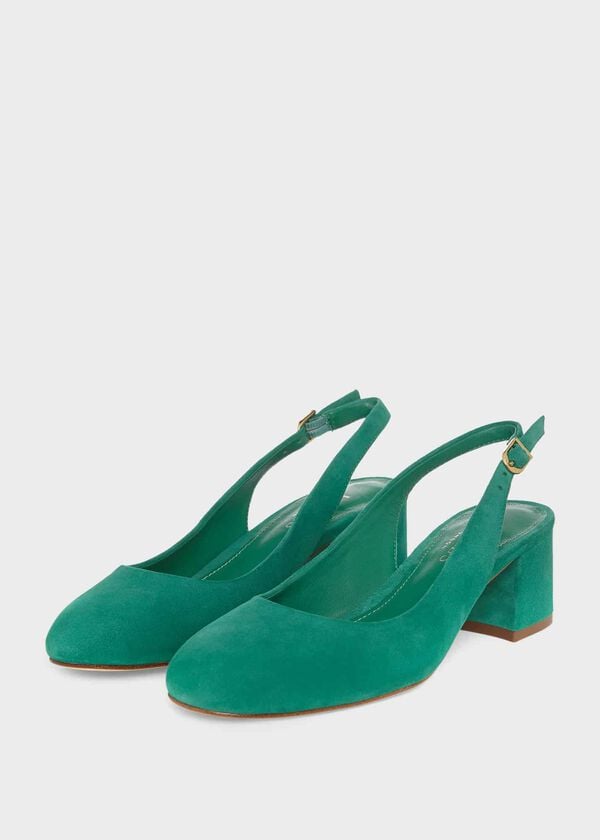 Hobbs Hannah Slingback Meadow Green