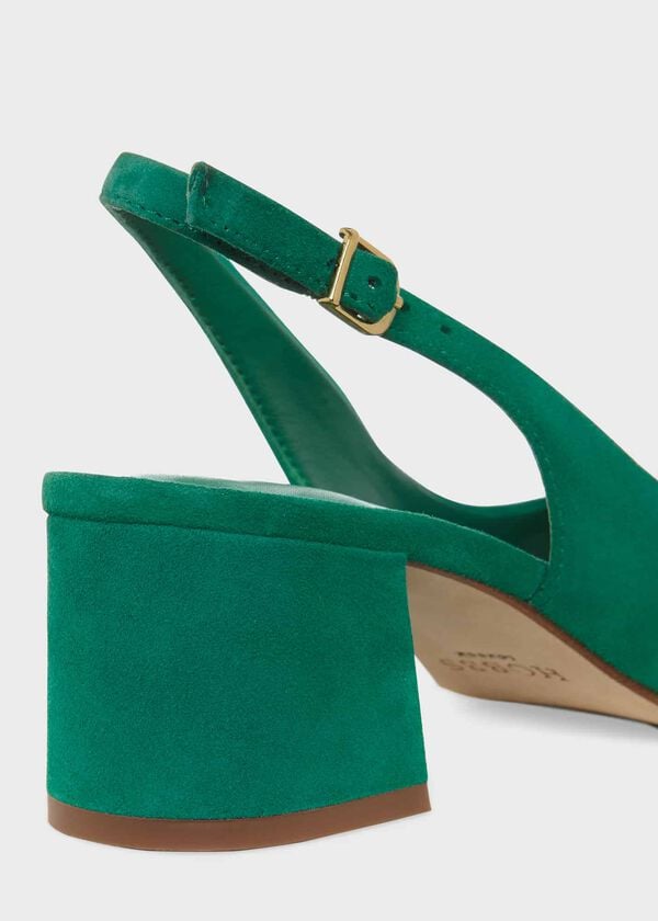 Hobbs Hannah Slingback Meadow Green