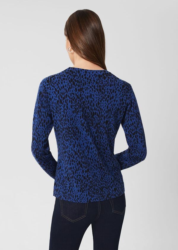Hobbs Harlow Jumper Black Cobalt