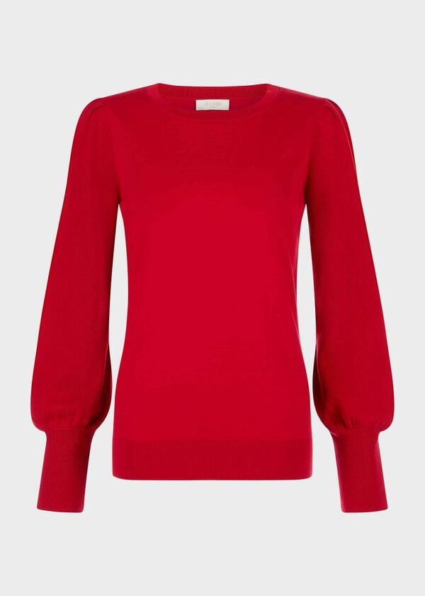 Hobbs Harriet Jumper Red