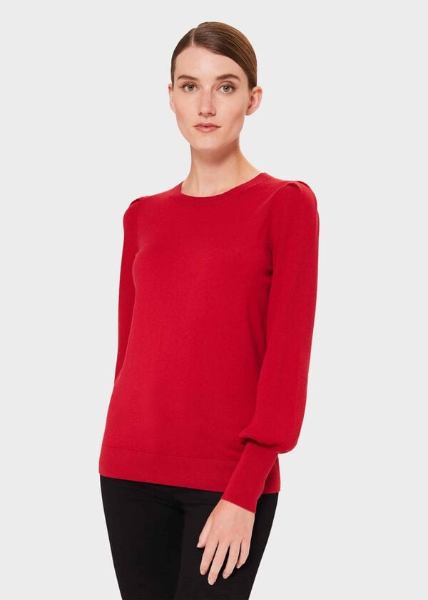 hobbs Harriet Jumper Red