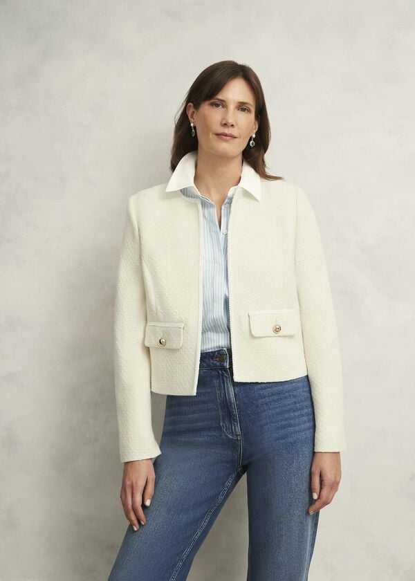 hobbs Hattie Jacket Ivory