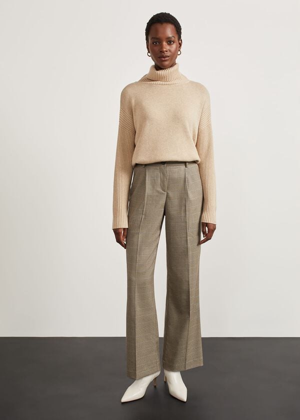 Hobbs Hawthorne Trousers Neutral Multi