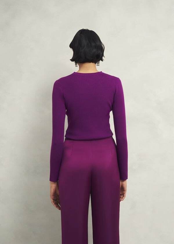 Hobbs Hayden Jumper Vibrant Purple