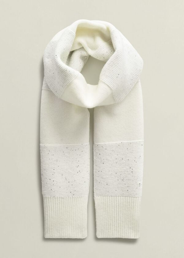 hobbs Hayley Scarf Ivory