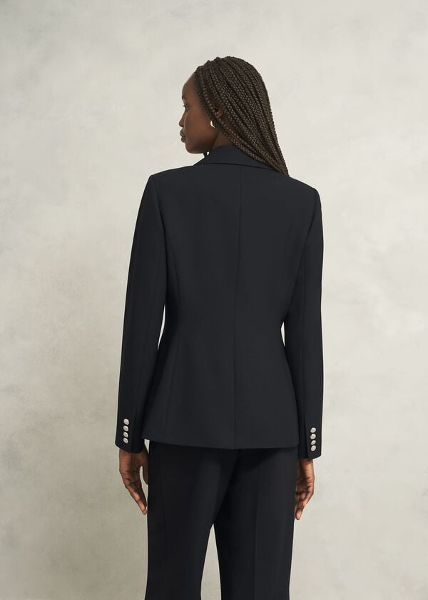 Hobbs Heidi Wool Blend Jacket Black