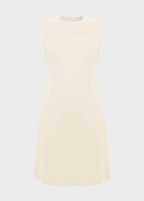 Hobbs Hinton Mini Dress Buttercream