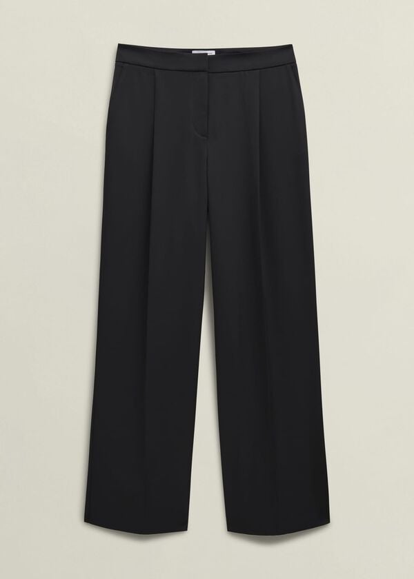 Hobbs Howley Wide Trousers Black