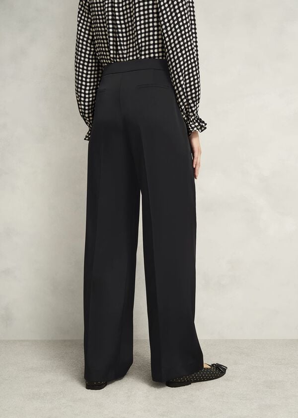 Hobbs Howley Wide Trousers Black