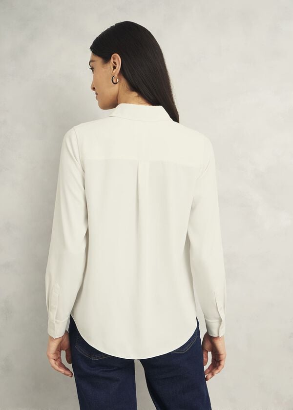 Hobbs Hutton Shirt Ivory