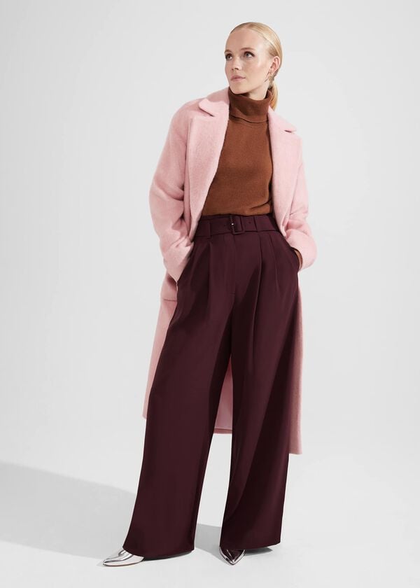 Hobbs Isla Coat Pink