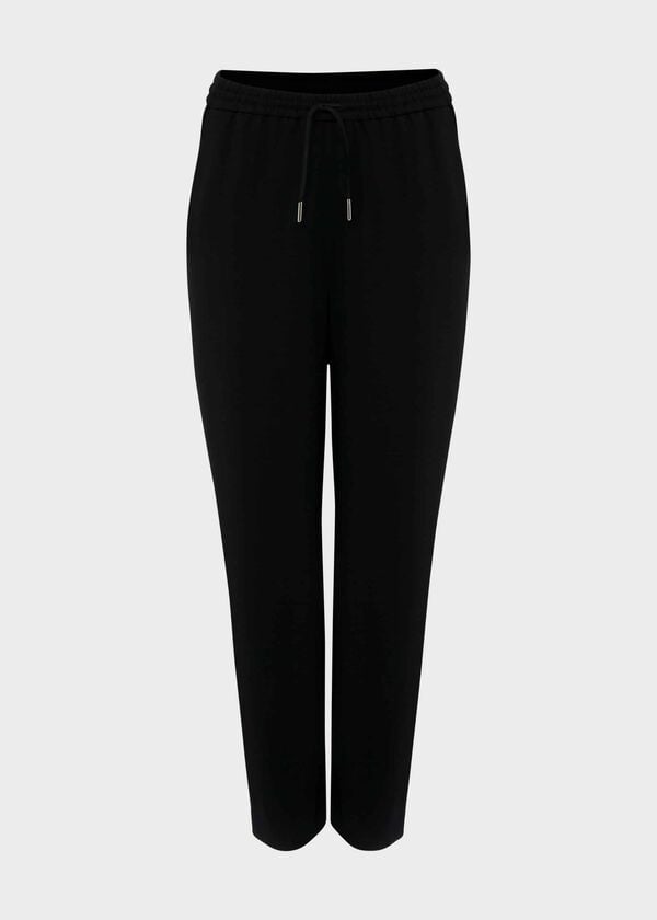 Hobbs Isla Ponte Jersey Jogger Black