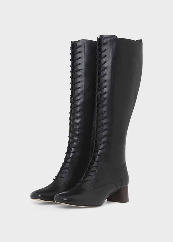 Hobbs Issy Knee Boot Black