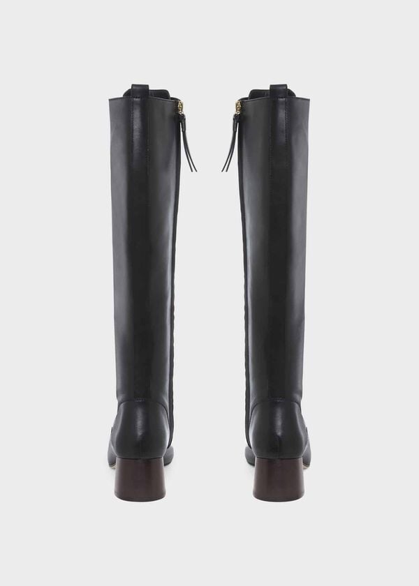 Hobbs Issy Knee Boot Black