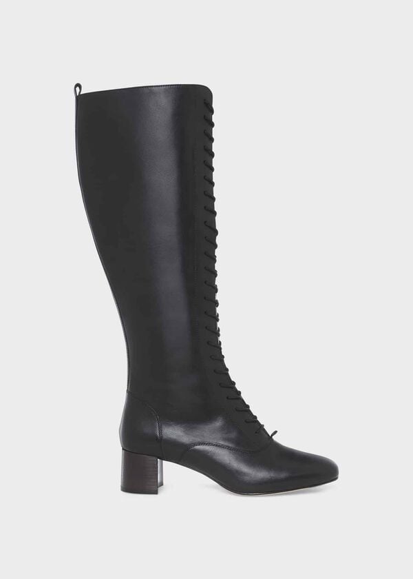 hobbs Issy Knee Boot Black