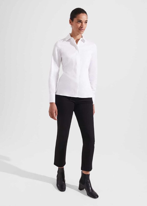 hobbs Iva Crop Jeans Black