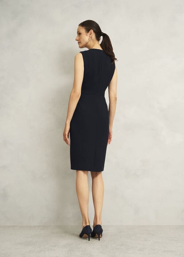 Hobbs Ivy Dress Navy
