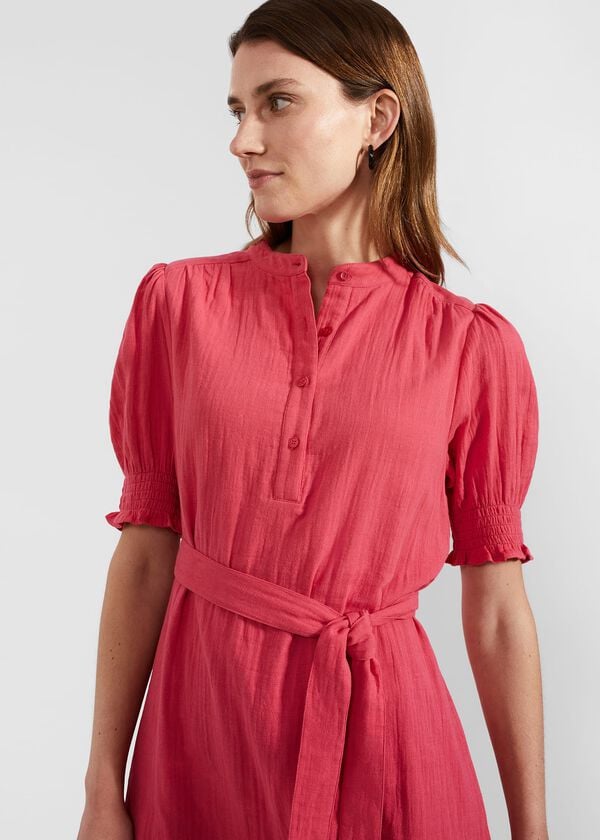 Hobbs Iza Dress Wild Berry Pink