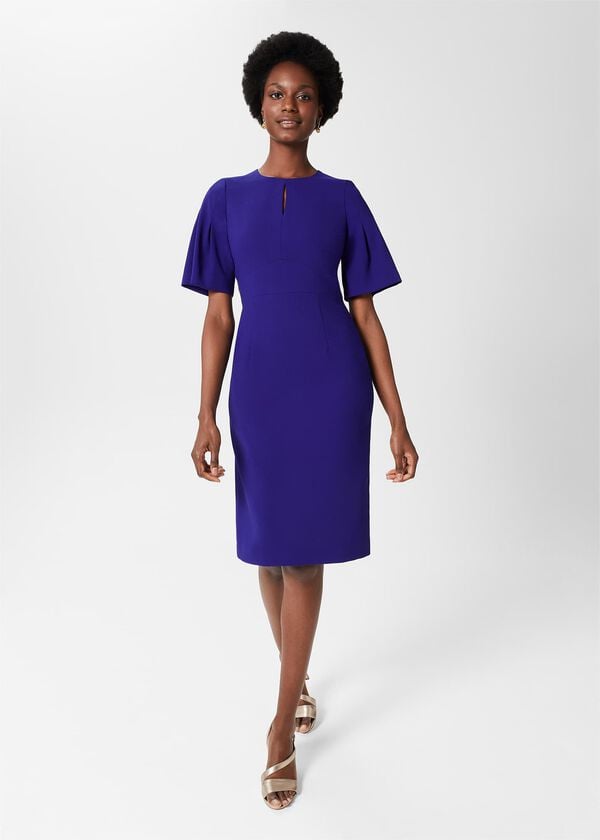 hobbs Izara Shift Dress Ultramarine
