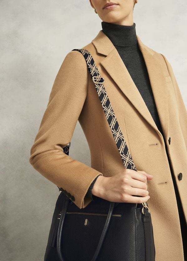 Hobbs Jacinta Bag Strap Black Camel