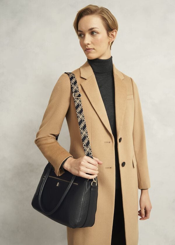 Hobbs Jacinta Bag Strap Black Camel