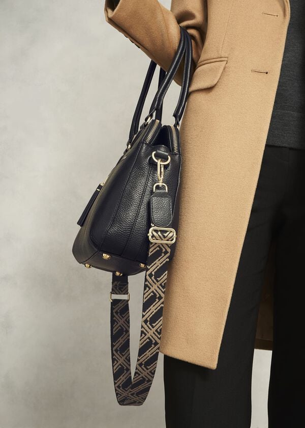 Hobbs Jacinta Bag Strap Black Camel