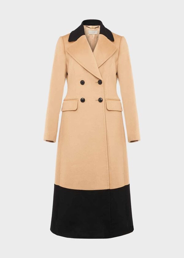 Hobbs Jacqueline Coat Camel Black