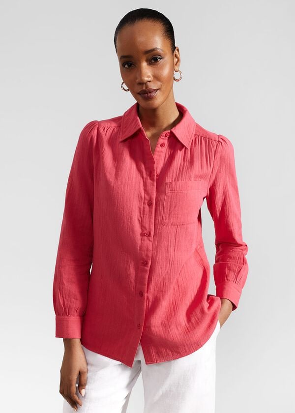 Hobbs Jamie Shirt Wild Berry Pink