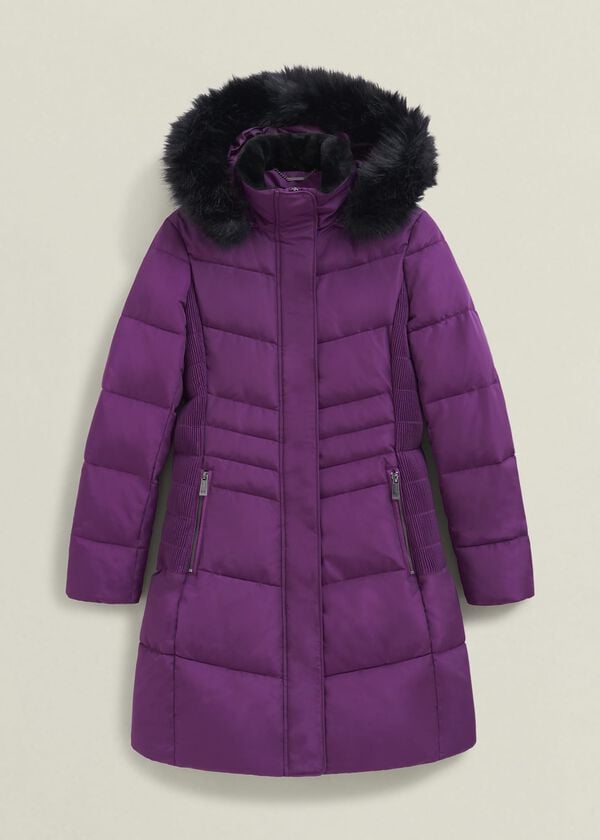 Hobbs Jaymie Puffer Vibrant Purple