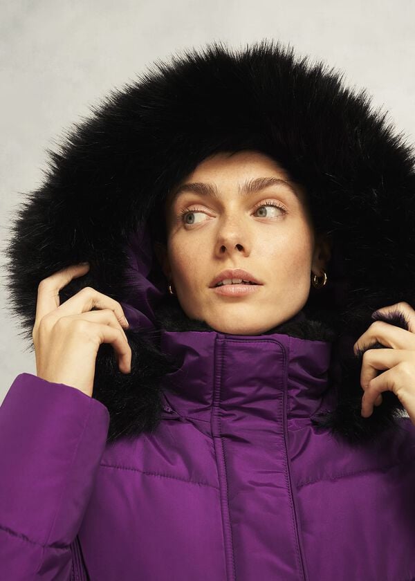 Hobbs Jaymie Puffer Vibrant Purple
