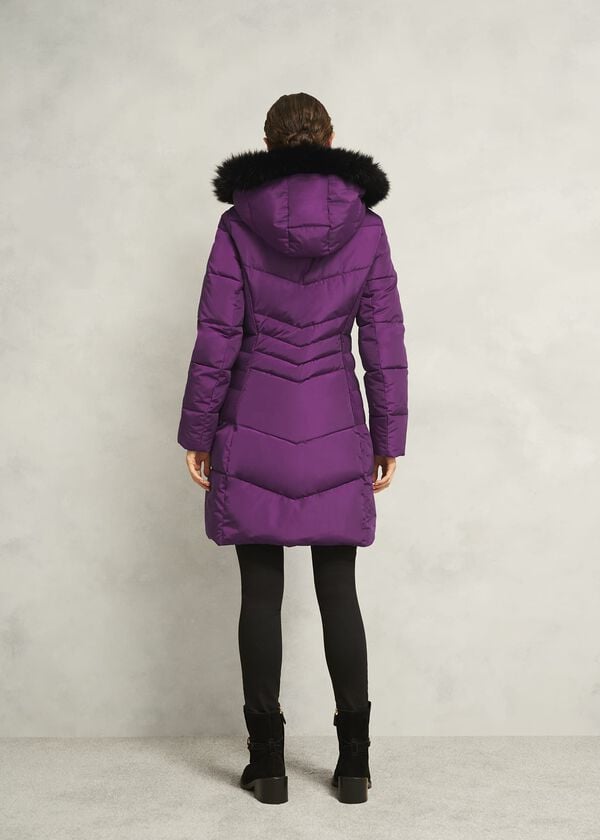 Hobbs Jaymie Puffer Vibrant Purple