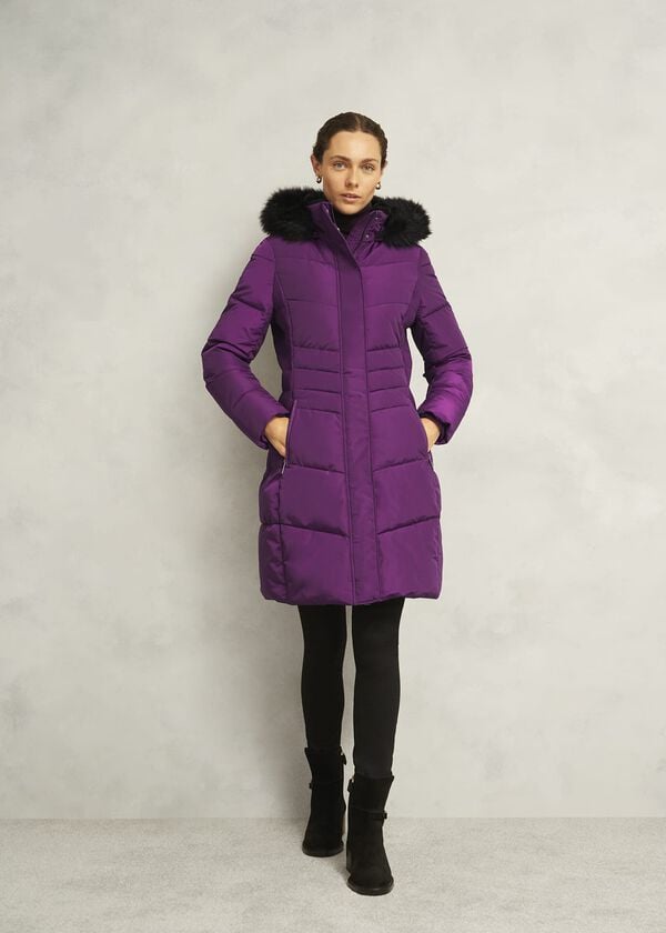 hobbs Jaymie Puffer Vibrant Purple