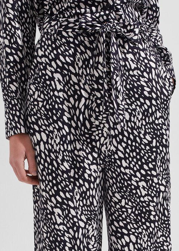 Hobbs Jen Trousers Navy Ivory