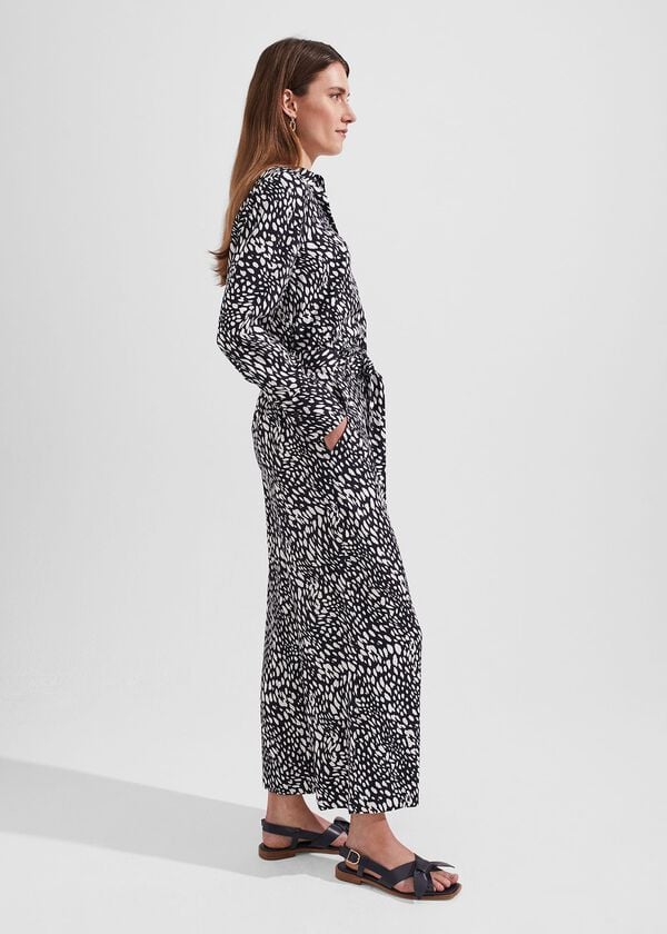 Hobbs Jen Trousers Navy Ivory