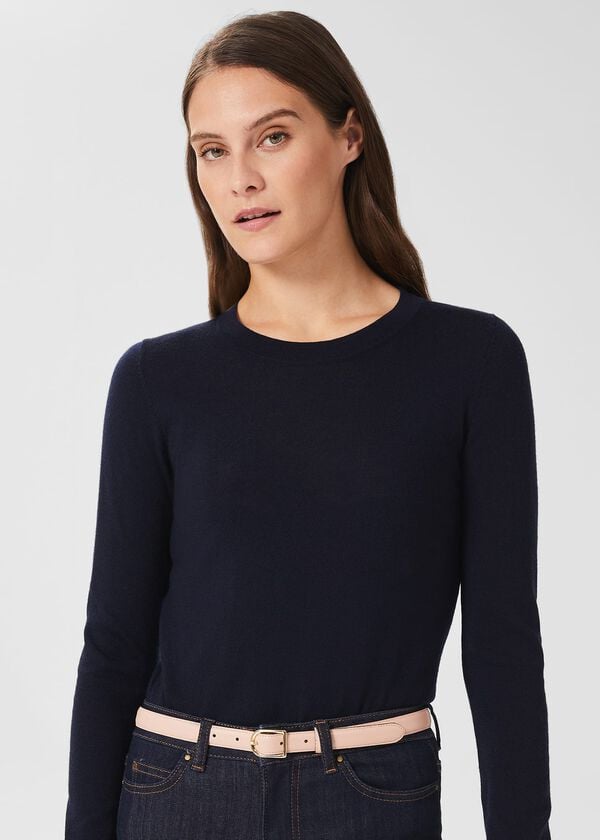 hobbs Jenna Belt Pale Pink