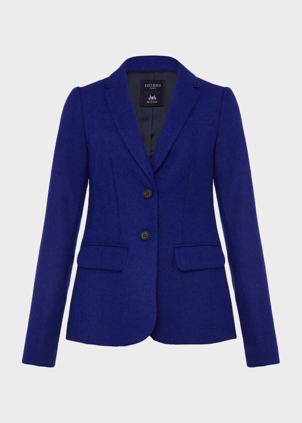 Hobbs Jessica Wool Jacket Cobalt