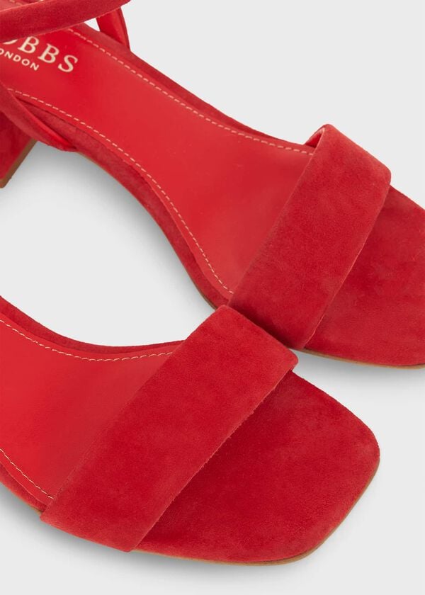 Hobbs Jilly Sandal Deep Cherry Red