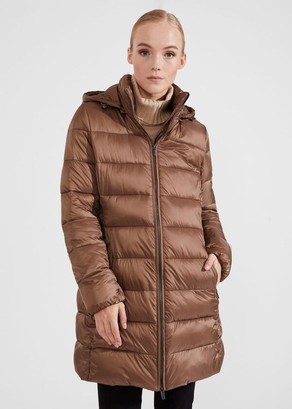 Hobbs Joelle Hooded Puffer Mink