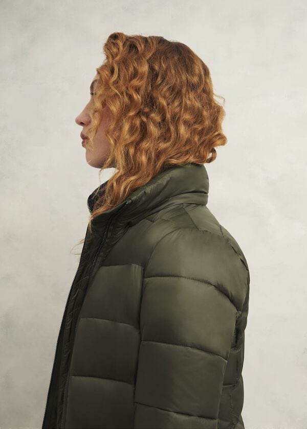 Hobbs Joelle Puffer Dark Olive