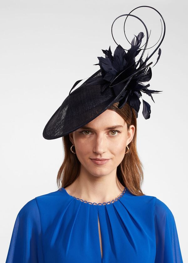 hobbs Josephine Fascinator Midnight