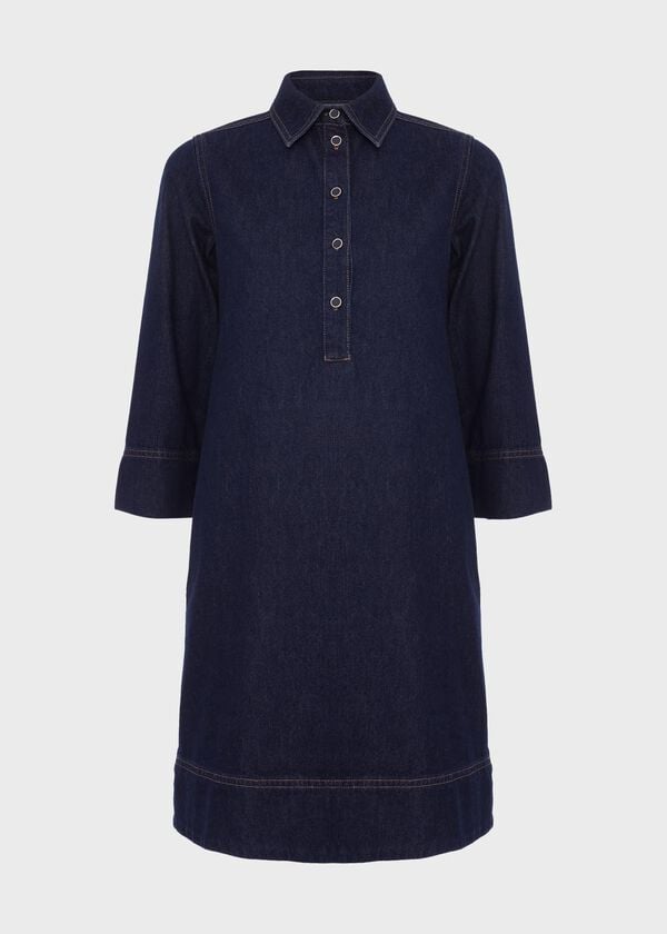 Hobbs Josie Dress Indigo