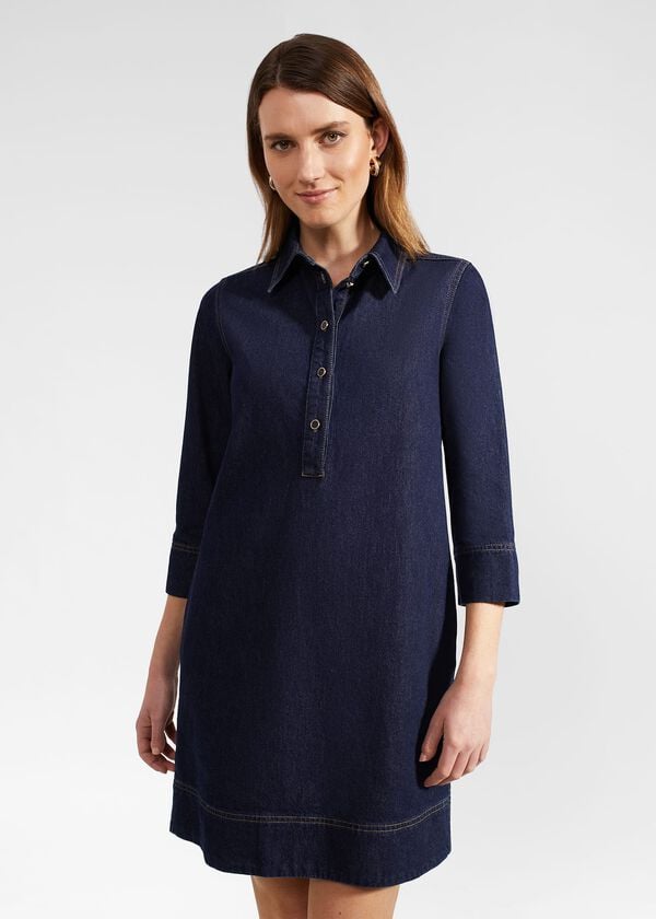 hobbs Josie Dress Indigo