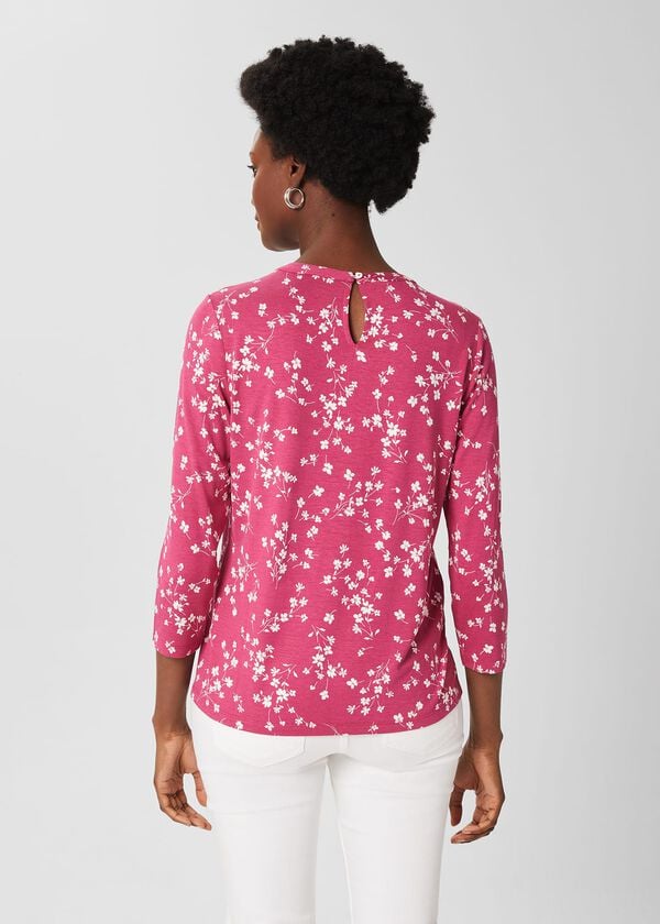 Hobbs Julia Printed Top Floral