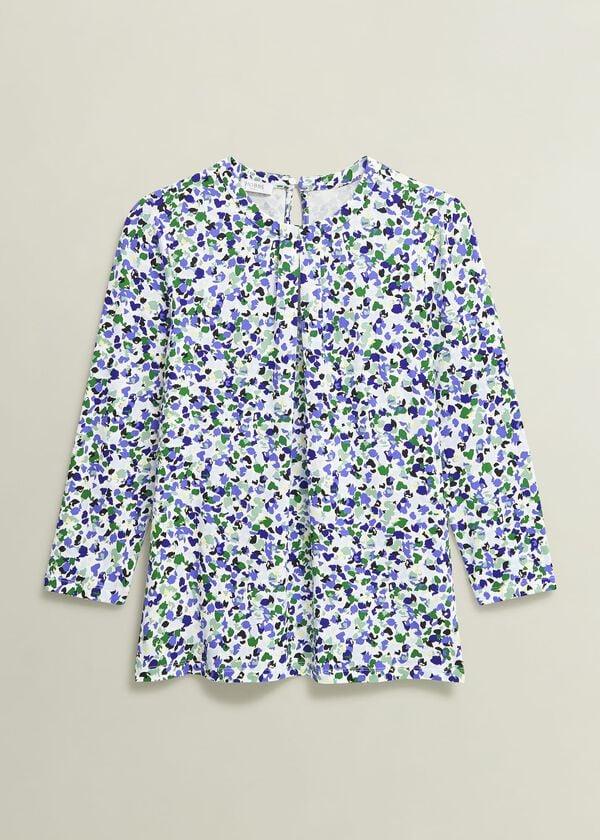 Hobbs Julia Printed Top Floral Multi